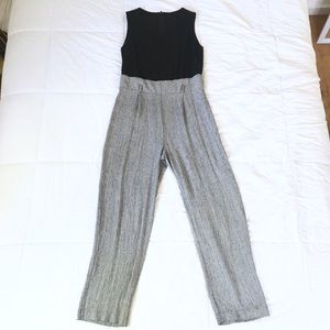80s Jumper Faux Crop Top High Waisted Trouser